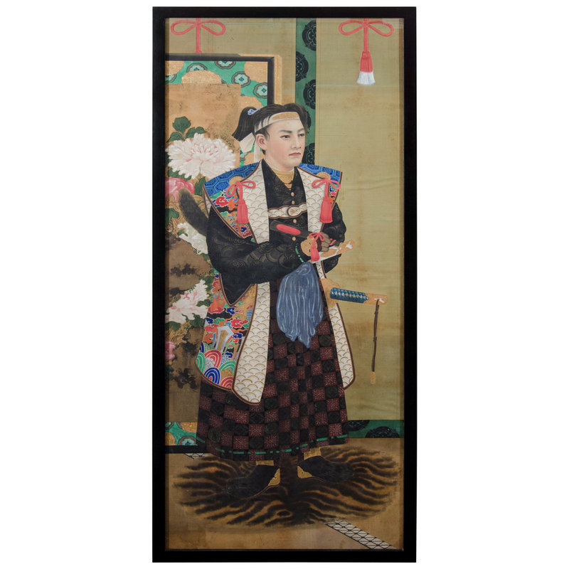 Set of Six Japanese Meiji Dynasty Imperial Portraits