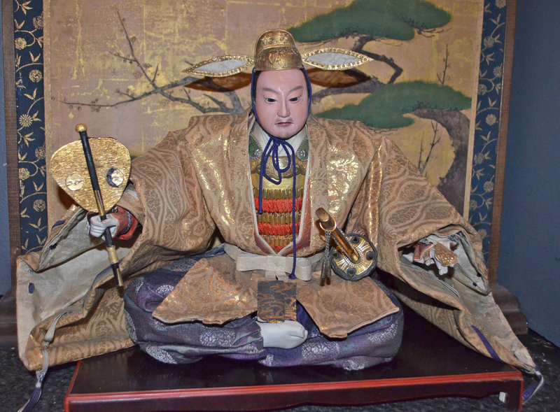 Spectacular Edo Period Toyotomi Hideyoshi Musha Ningyo