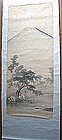 Sea and Trees Around Mt. Fuji by Kawabata Gyokusho