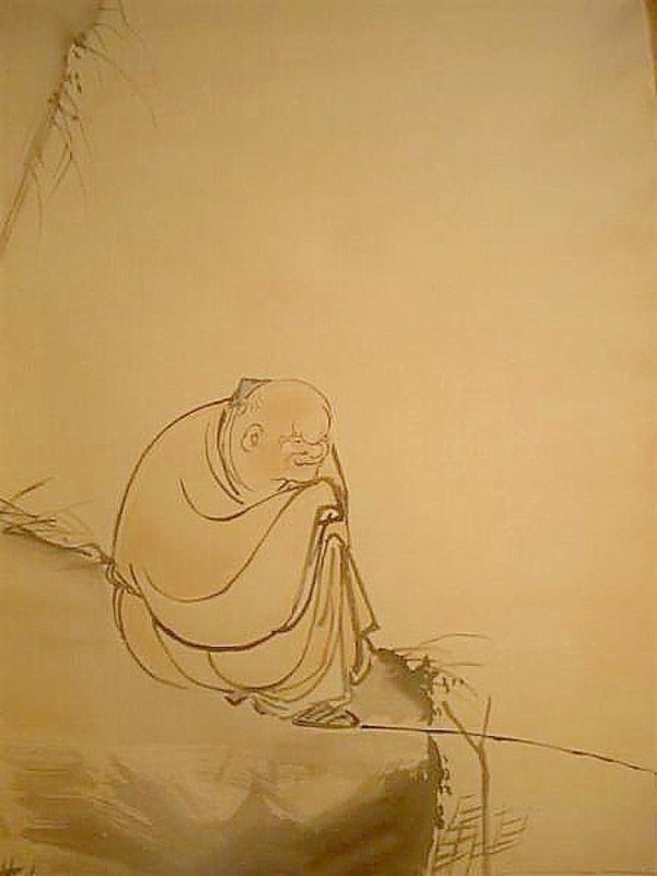 Taikobo by Ogata Getsuzan, son of Ogata Gekko