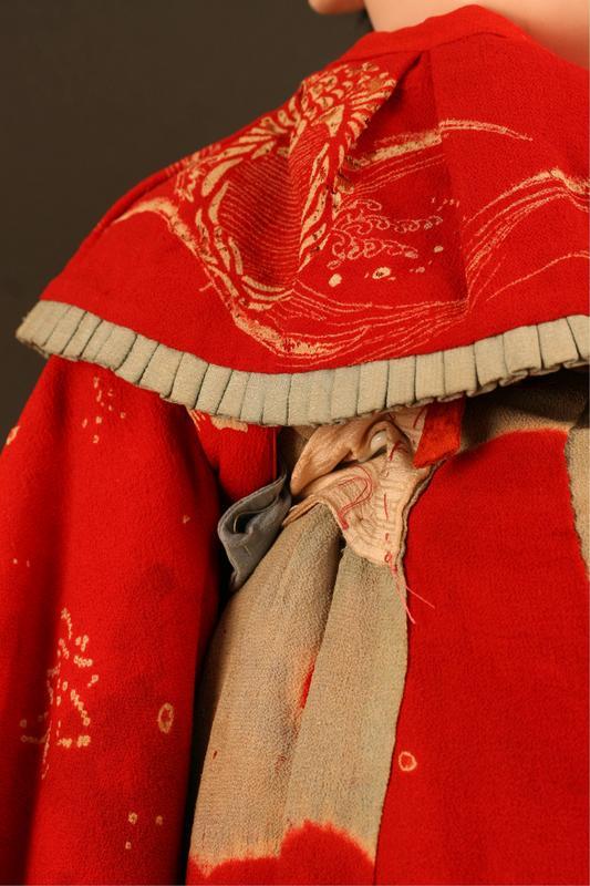 Tall, Early 19th Century Ningyo, Japanese Hugging Doll