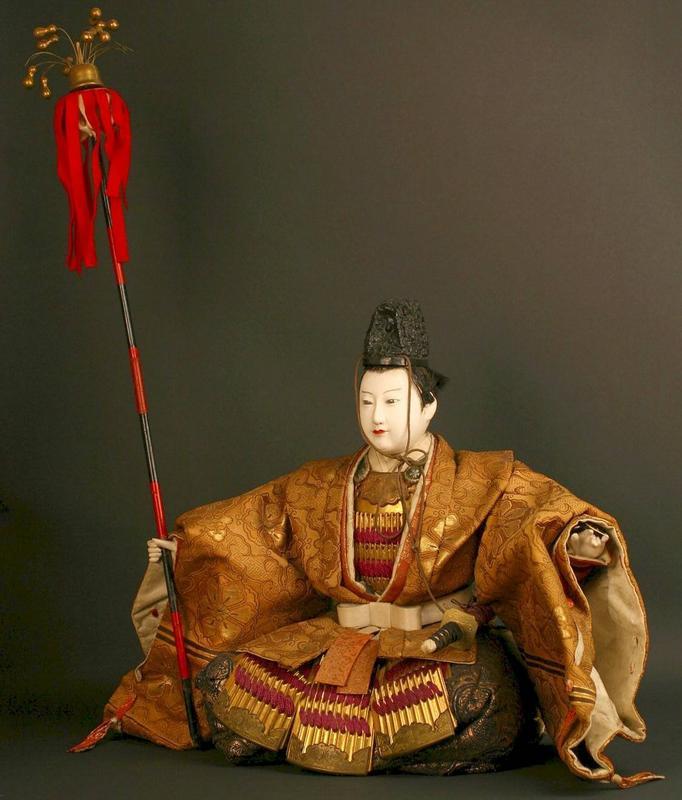 Ojin, Japan's First Emperor,Fine Japanese Boys Day Doll