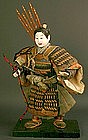 Edo Period Boy's Doll of Legendary Warrior in Childhood