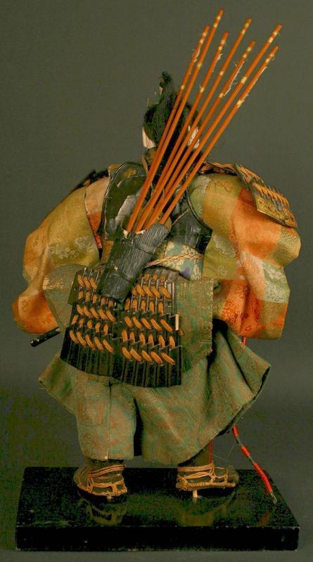 Edo Period Boy's Doll of Legendary Warrior in Childhood