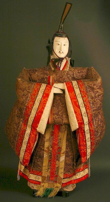 Japanese Isho Ningyo of Tenjin, God of Knowledge Doll
