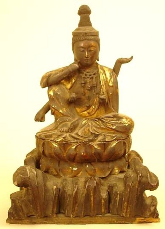 16th Century Sculpture, Wish and Wealth Granting Deity