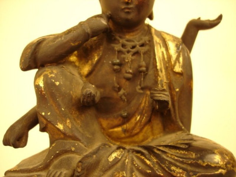 16th Century Sculpture, Wish and Wealth Granting Deity