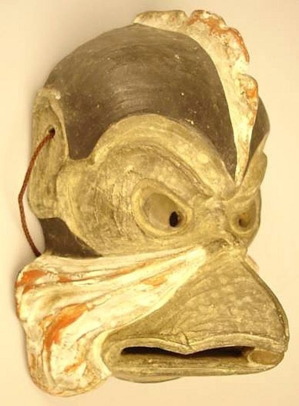 Wonderful Clay Mask of the Devilish Forest Spirit,Tengu