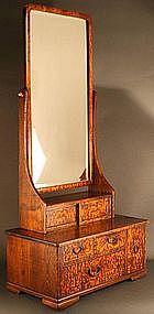 Rare Very Large 19th Century Japanese Mirror Chest