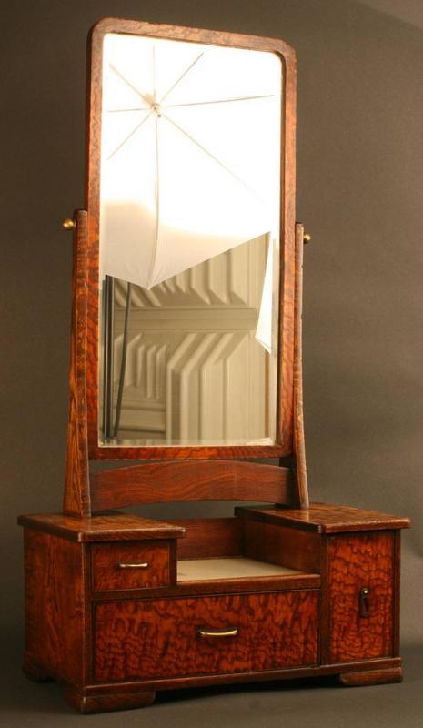 Fine 19th Century Japanese Mirror Chest