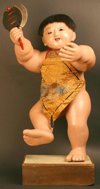 Early and Fine Example of Kintaro, Boys' Day Doll