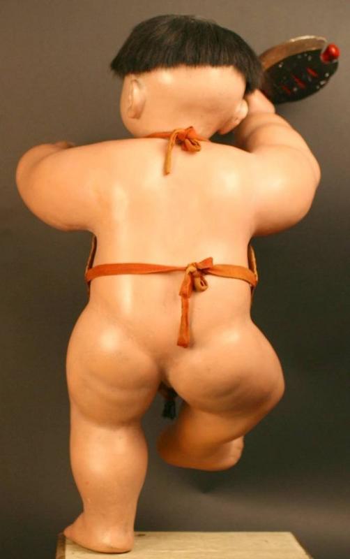 Early and Fine Example of Kintaro, Boys' Day Doll
