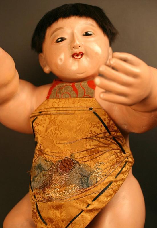 Early and Fine Example of Kintaro, Boys' Day Doll