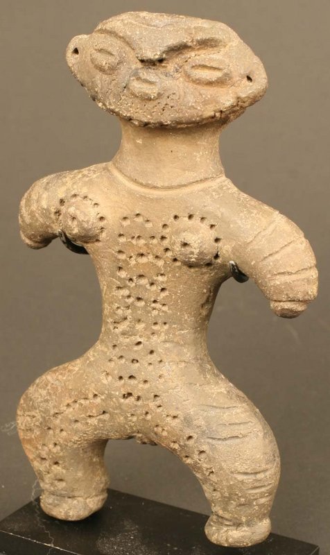 Fine Jomon Period Dogu Figure from 800 BC