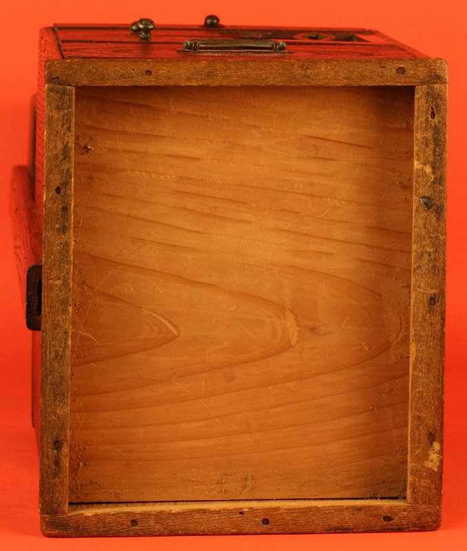 19th Cent. Haribako, Meiji Period Japanese Sewing Chest