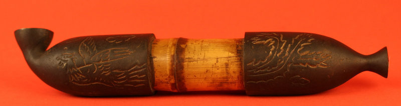 Fine Large Prestigious Edo Period Japanese Tobacco Pipe