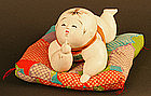 Meiji Period Hai Hai Ningyo, Japanese Crawling Doll