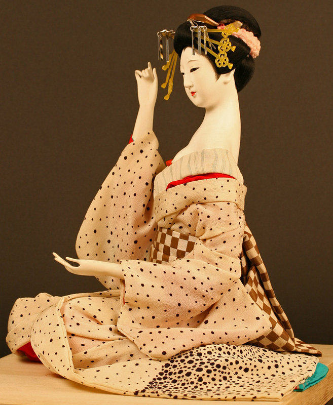 Oiran Ningyo by Court Doll Maker Ito Hisashige XI