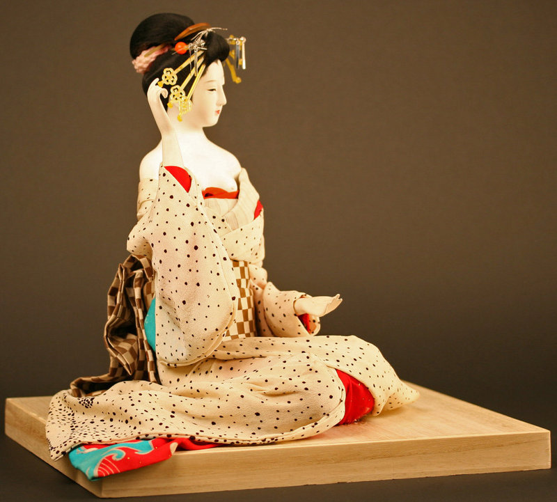 Oiran Ningyo by Court Doll Maker Ito Hisashige XI