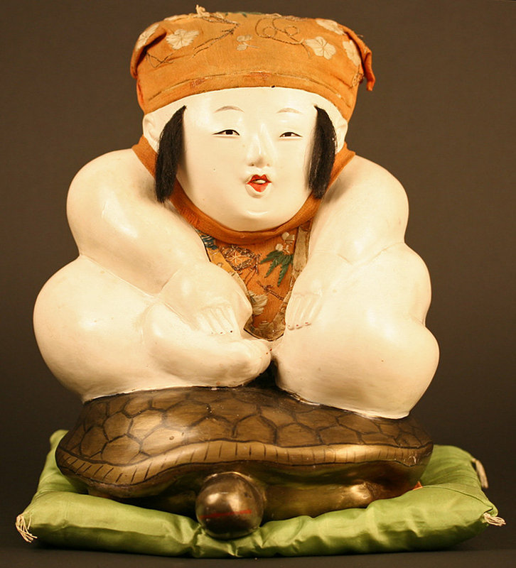 Delightful Japanese Palace Doll of Urashimataro