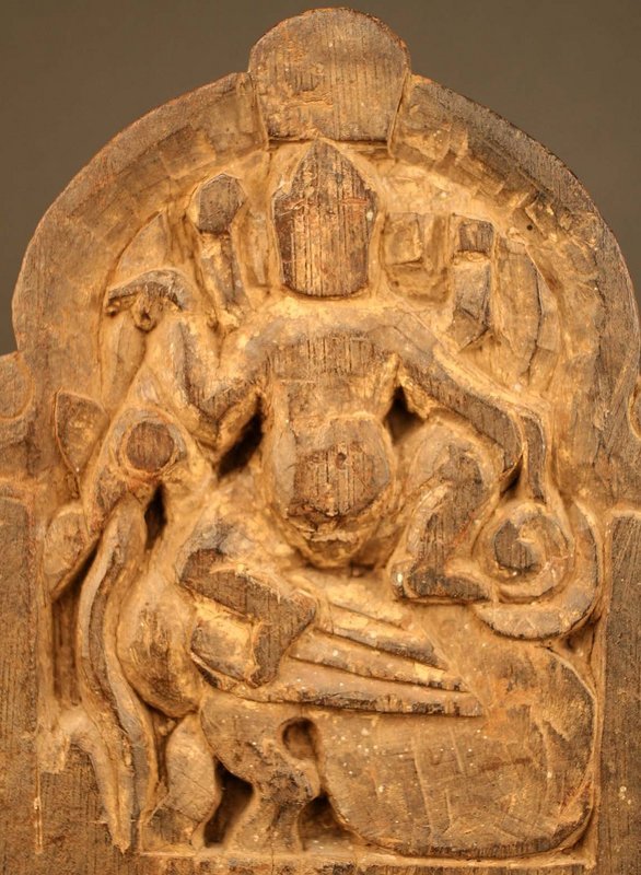 19th Century Indian Processional Panel from Tamil Nadu