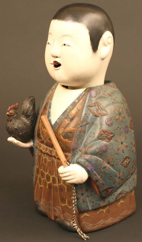 Very Rare and Fine Edo Period Saga Ningyo