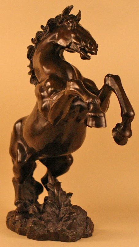 Spectacular Japanese Bronze Horse, Meiji Period