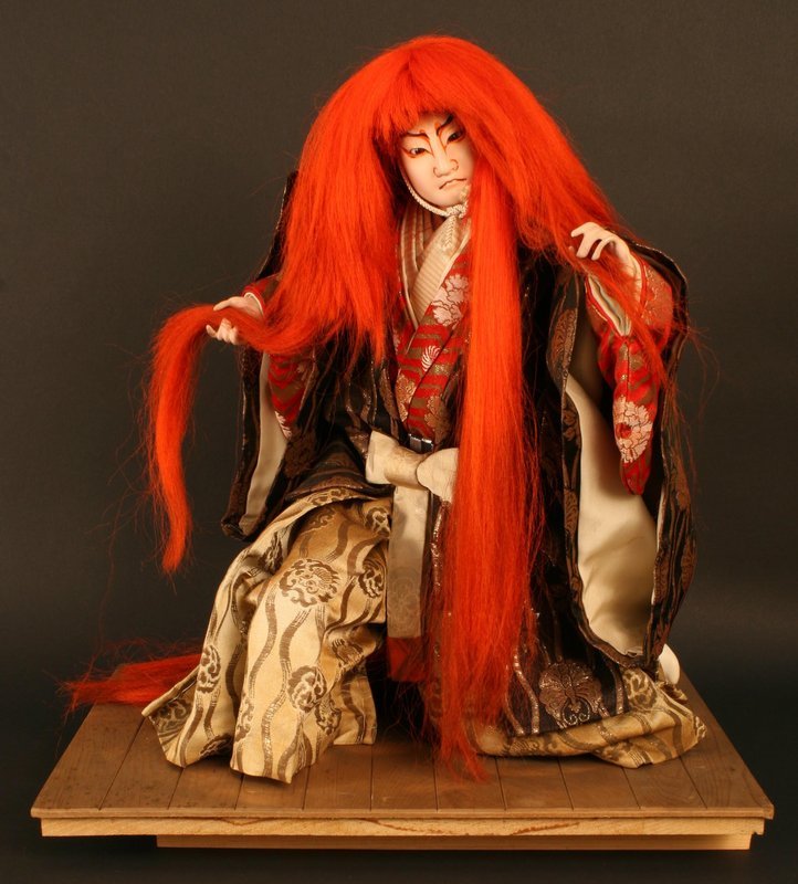 Isho Ningyo of Actor Danjuro IX as the Lion Dancer