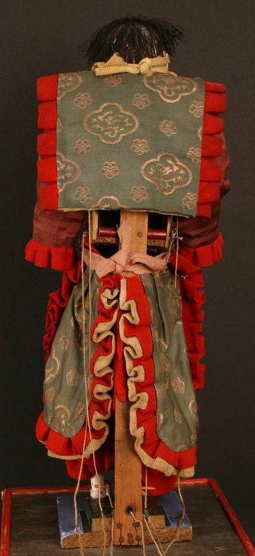 Very Rare 18th Century Karakuri Ningyo Mechanical Doll