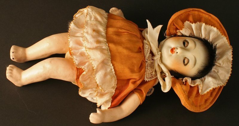Sakura Porcelain Head Doll of an American Baby Girl