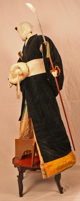 Very Fine and Rare Large Edo Period Bunraku Puppet