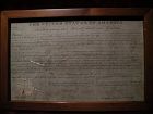 JOHN QUINCY ADAMS presidential memorabilia scarce authentic autograph on 1827 land grant
