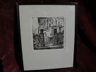 EARL HORTER (1881-1940) pencil signed original etching print by noted American artist
