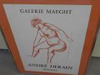 After ANDRE DERAIN (1880-1954) Galerie Maeght 1957 poster nude