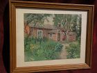 NIKOLAI BELIJ (1896-1968) Finnish art watercolor painting of a house dated 1930