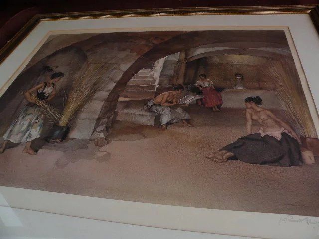 WILLIAM RUSSELL FLINT (1880-1969) important English 20th century watercolor artist limited edition signed photolithograph print