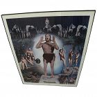 JOHNNY WEISSMULLER scarce entertainment memorabilia signed limited edition 1977 Tarzan poster