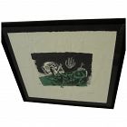 MAQBOOL FIDA HUSAIN (1915-2011) pencil signed lithograph by the world famous Indian artist