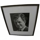 Ted Kennedy autographed inscribed early (mid 1960's) photo