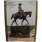 HARRY JACKSON (1924-2011) signed dedicated print featuring John Wayne sculpture by the noted western American artist
