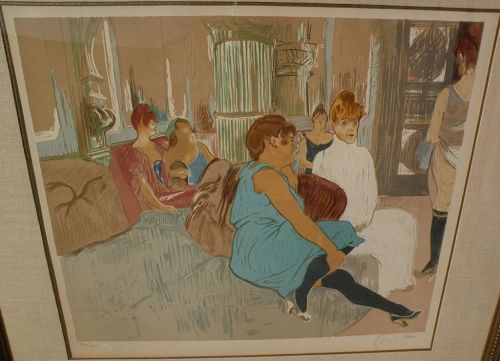 After HENRI TOULOUSE-LAUTREC Montmartre print by Laurent Salinas