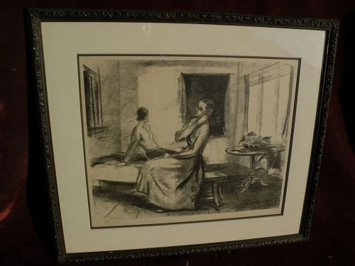 JOSEF FLOCH (1895-1977) signed numbered lithograph print by important Austrian American artist