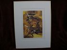 HANS ERNI (1909-2015) pencil signed color print by famous Swiss artist and designer