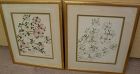DOROTHEA WARREN O'HARA (1873-1972) **pair** of floral drawings by noted ceramicist and craftswoman designer