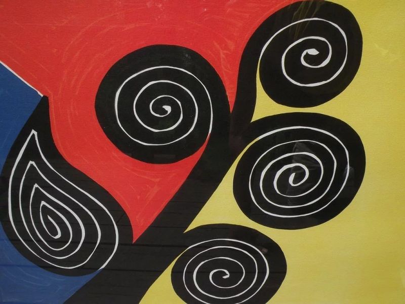 カルダー Alexander Calder 刷り込みサイン CALDER: UN EFFET DU JAPONAIS：アレクサンダー・カルダーの販売