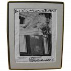 ROBERT RAUSCHENBERG (1925-2008) hand signed 1981 poster for photo exhibition