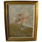 Vintage American still life painting signed Guy Wiggins