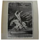 WILLIAM GROPPER (1897-1977) noted American artist pencil signed 1953 lithograph "Headless Horseman"