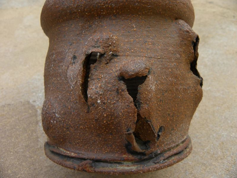 California studio pottery style of Peter Voulkos signed BALVIN 1979