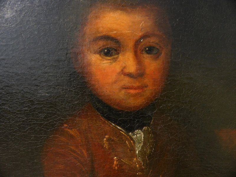 Old master 18th century painting of a young prince possibly Spanish